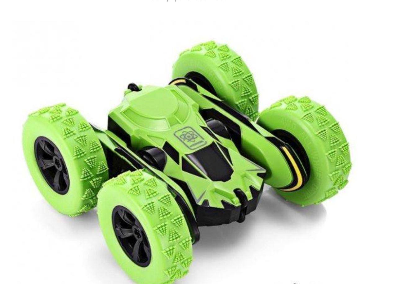 Радіокерована машинка-перевертень Stunt Car Всюдихід Green (17945795)