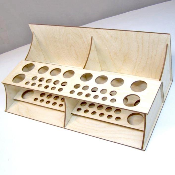 Органайзер кожевника из дерева Каламо Бланже (ОКО-001001)