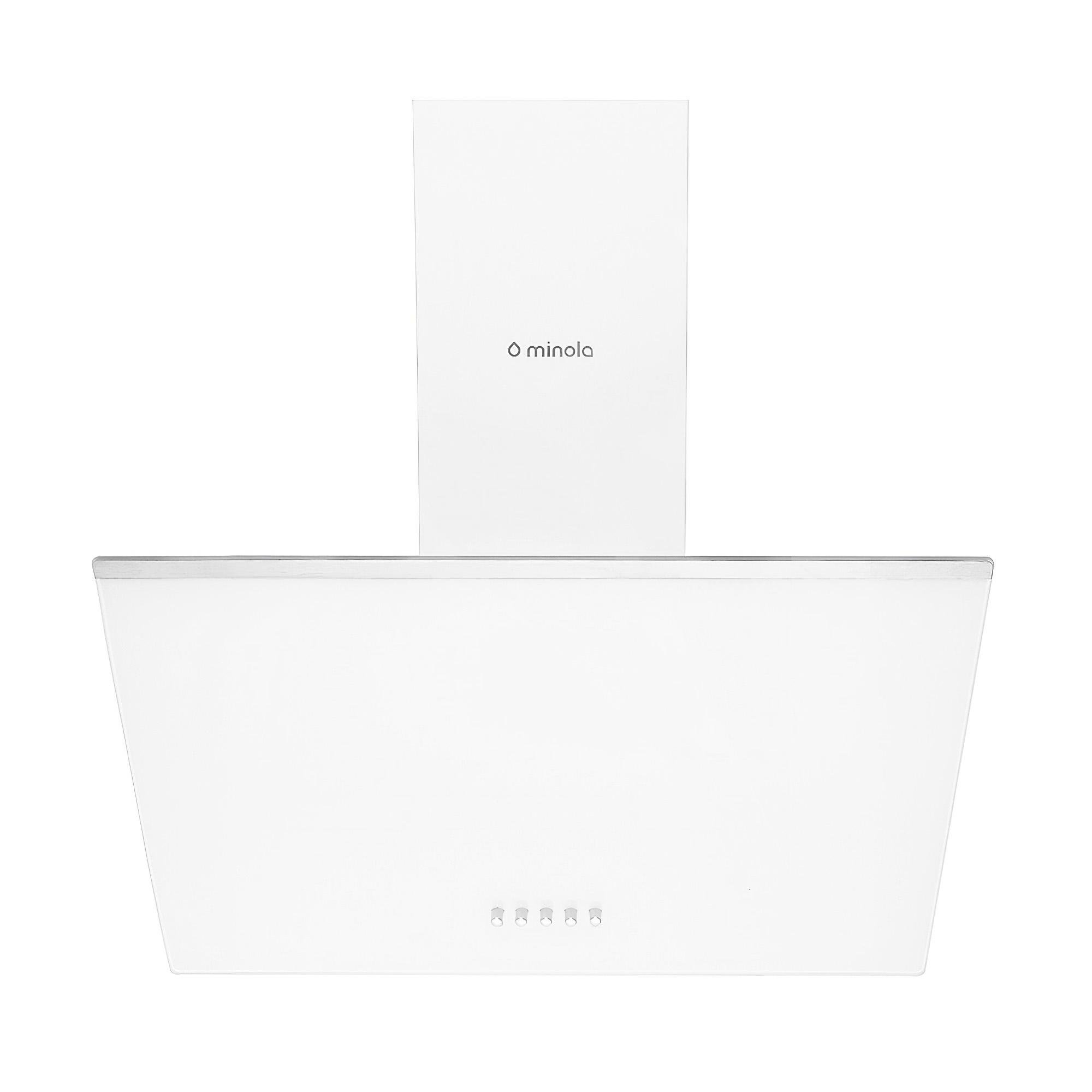 Вытяжка наклонная Minola HDN 6222 WH/INOX 700 LED