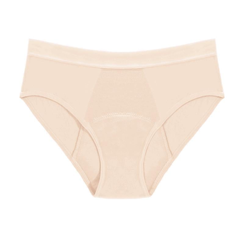 Трусы слипы для месячных от протеканий с дополнительным абсорбирующим слоем L Бежевый