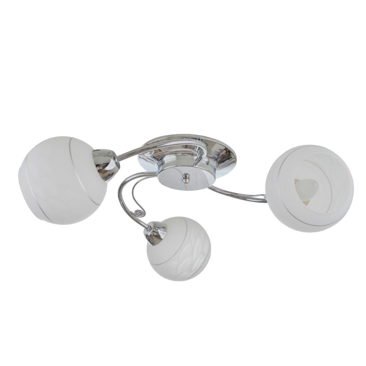 Люстра стельова Brille E27 60W CH LK-691C/3 24-433