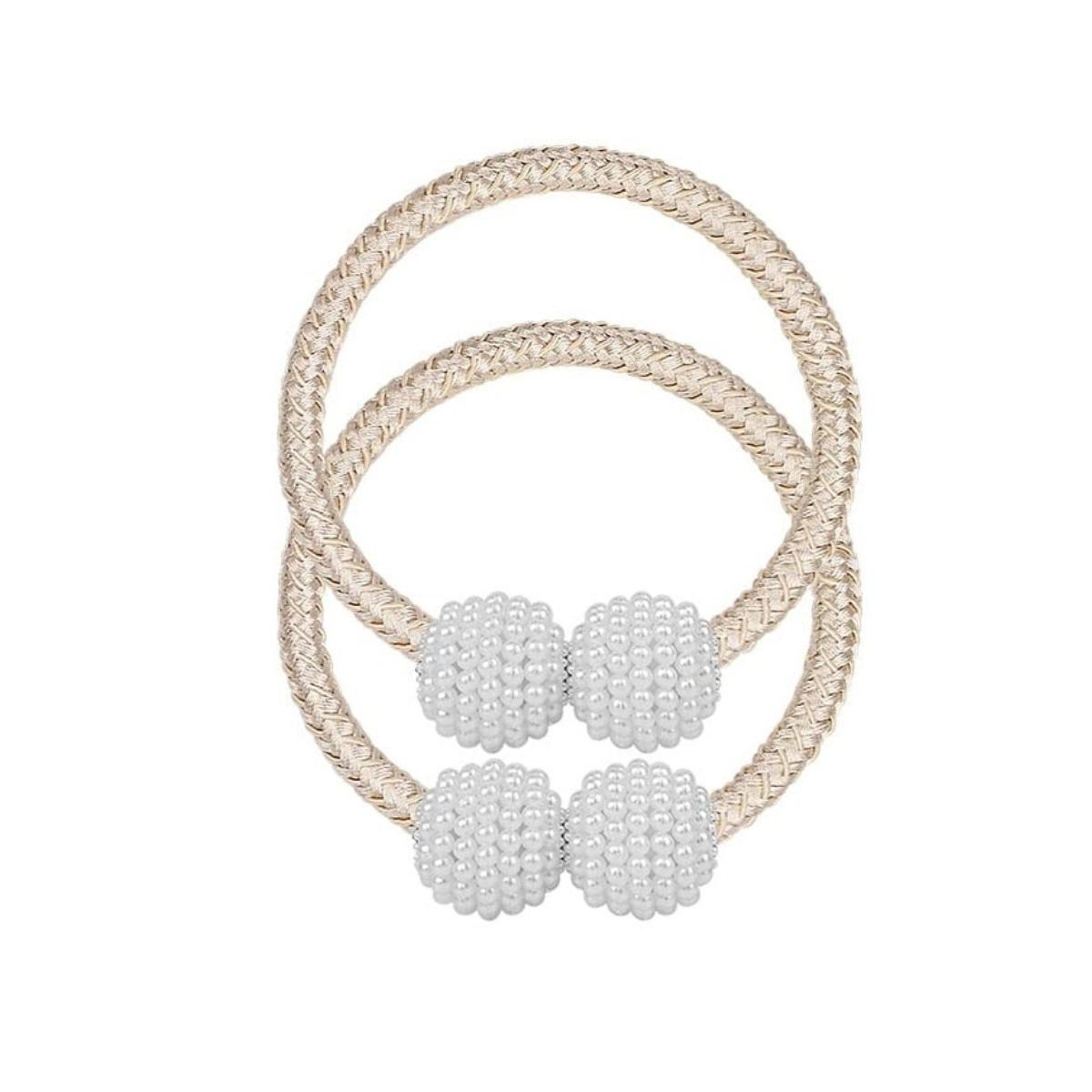 Подхваты Shenyrs для штор декоративные магнитные 2 шт. Золотистый (1784)