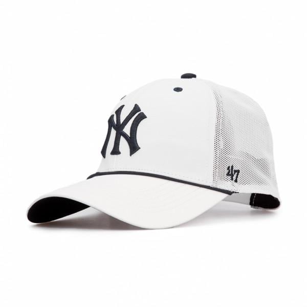 Кепка-тракер 47 Brand NY YANKEES OSFA Білий/Чорний