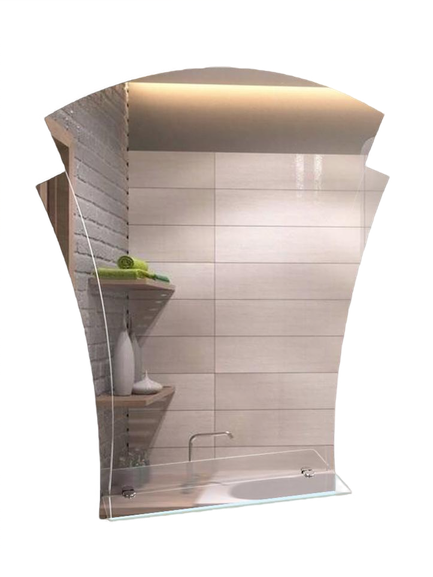 Дзеркало навісне Tobi Sho з трьома полицями FG-56 550х675х120 (bv512cvrf)