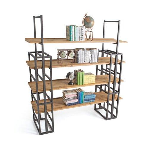 Стеллаж для хранения Loft NS-1894 2530x1800x450 мм Черный (6156d5843edc877ba85899b3)