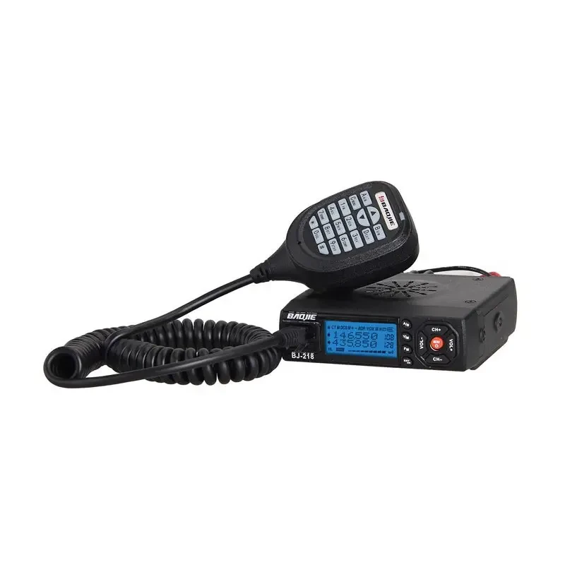 Автомобильная рация Baojie VHF/UHF 5/10/25 W 256 ch/FM радио дальность до 30 км (BJ-218)