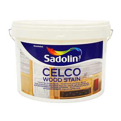 Морилка для деревини на водяній основі прозора Sadolin Celco Wood Stain 1 л
