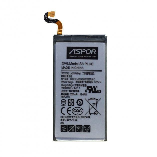 Аккумулятор Aspor для Samsung S8 Plus/G955 (EB-BG955ABA) Аккумулятор Aspor для Samsung S8 Plus/G955 (EB-BG955ABA)
