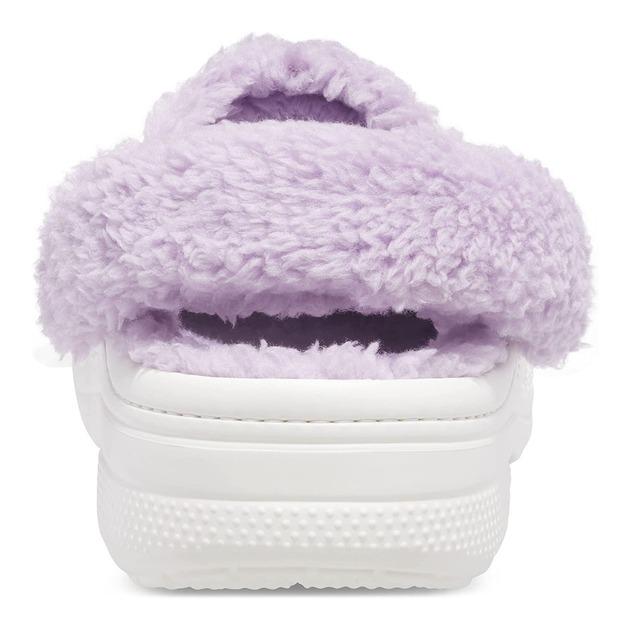 Сабо Crocs Baya Lined Fuzz-Strap Clog M5 р. 37/24 см White (20566511) - фото 6