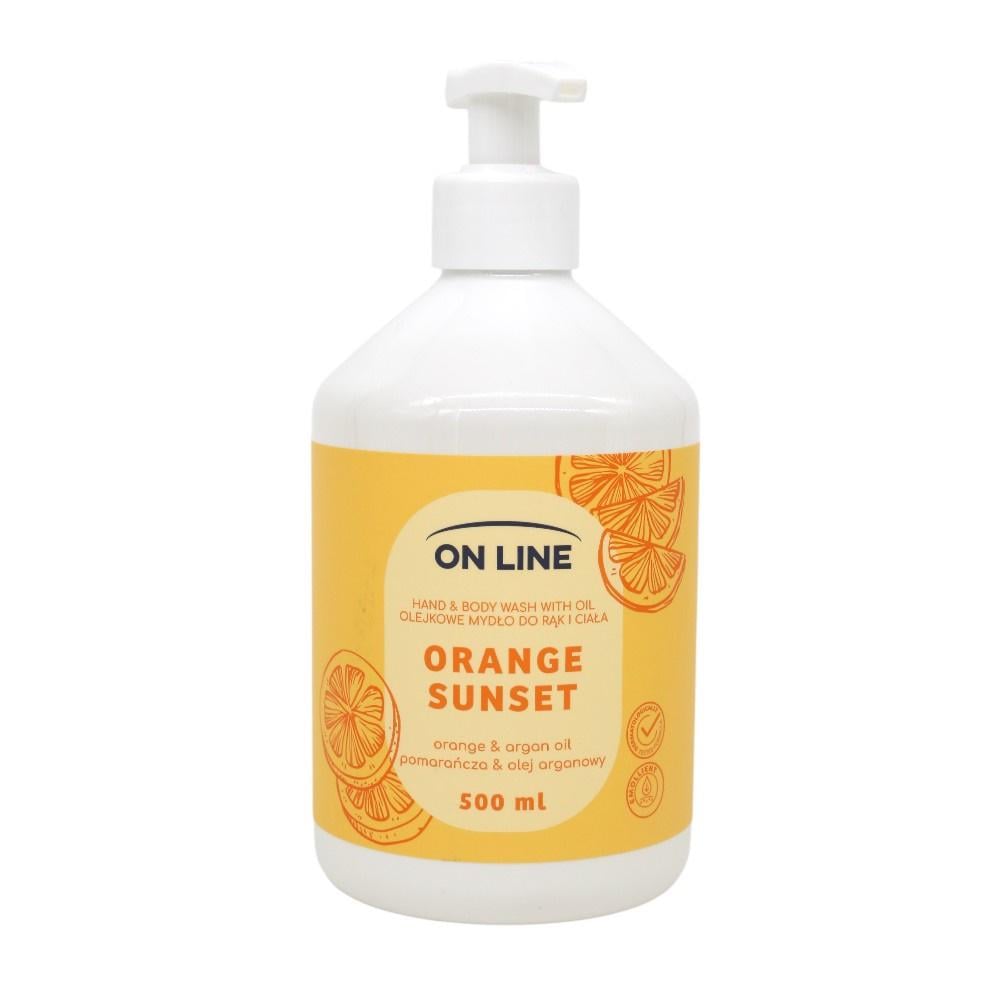 Мыло жидкое для рук и тела On Line Orange Blossom & Argan Oil 500 мл