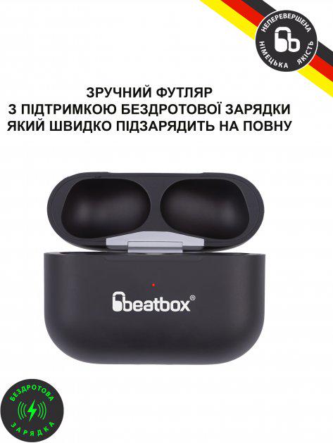 Навушники BeatBox PODS PRO 1 Wireless charging Black (bbppro1wcb) - фото 4