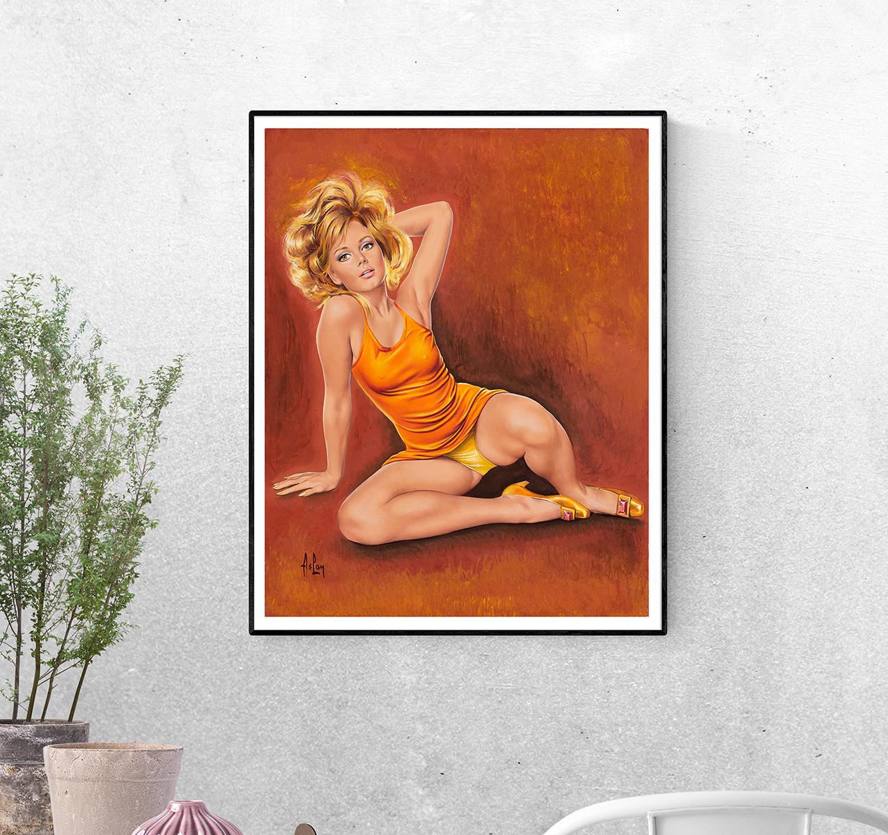 Постер Рыжая-бесстыжая формат А-2 (pin_up010009_Poster)