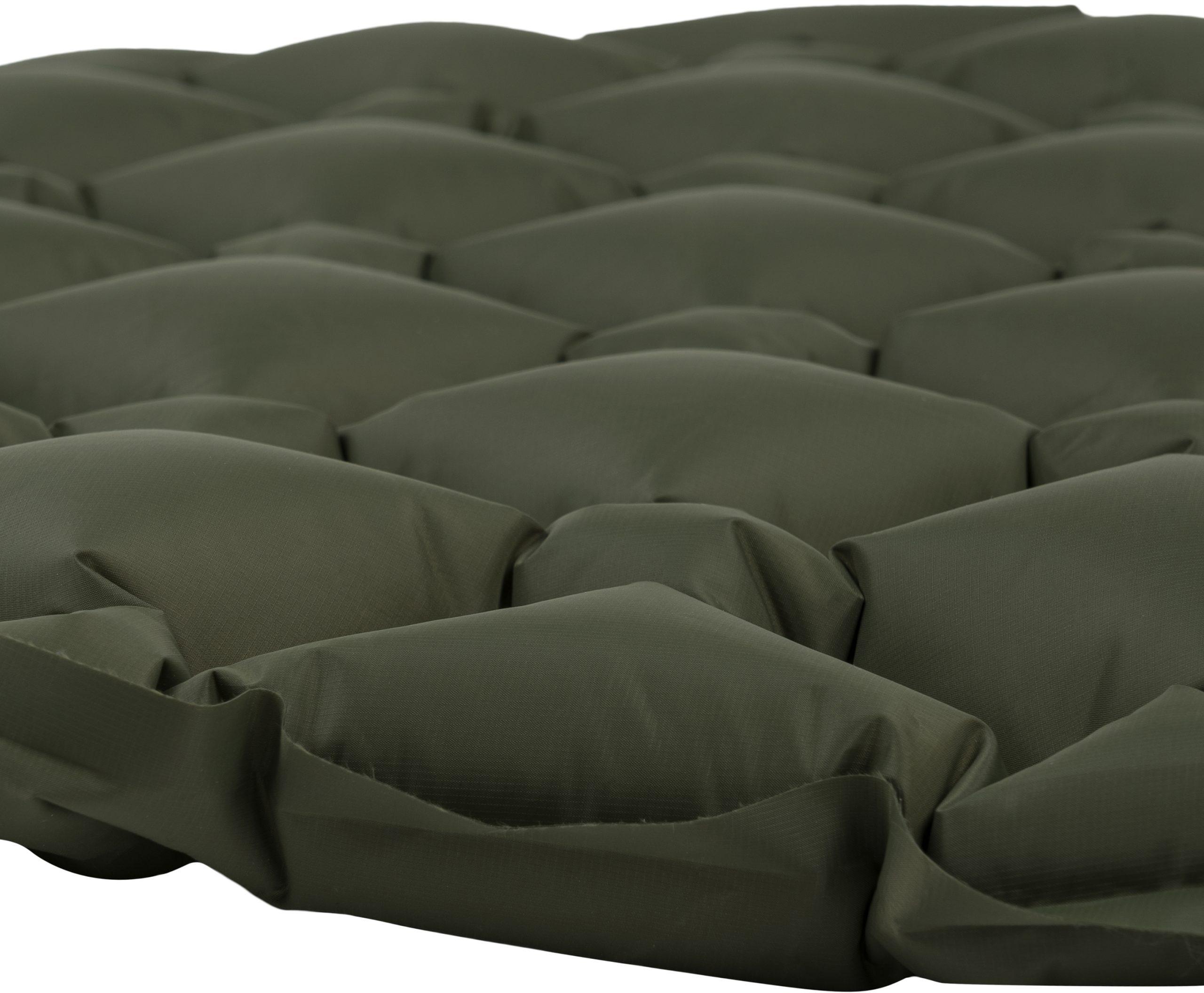 Килимок надувний Highlander Nap-Pak Inflatable Sleeping Mat PrimaLoft 5 см Olive (AIR072-OG) - фото 7