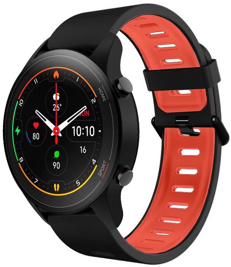 Ремешок Traf для Xiaomi Mi Watch Black/Red (23111)