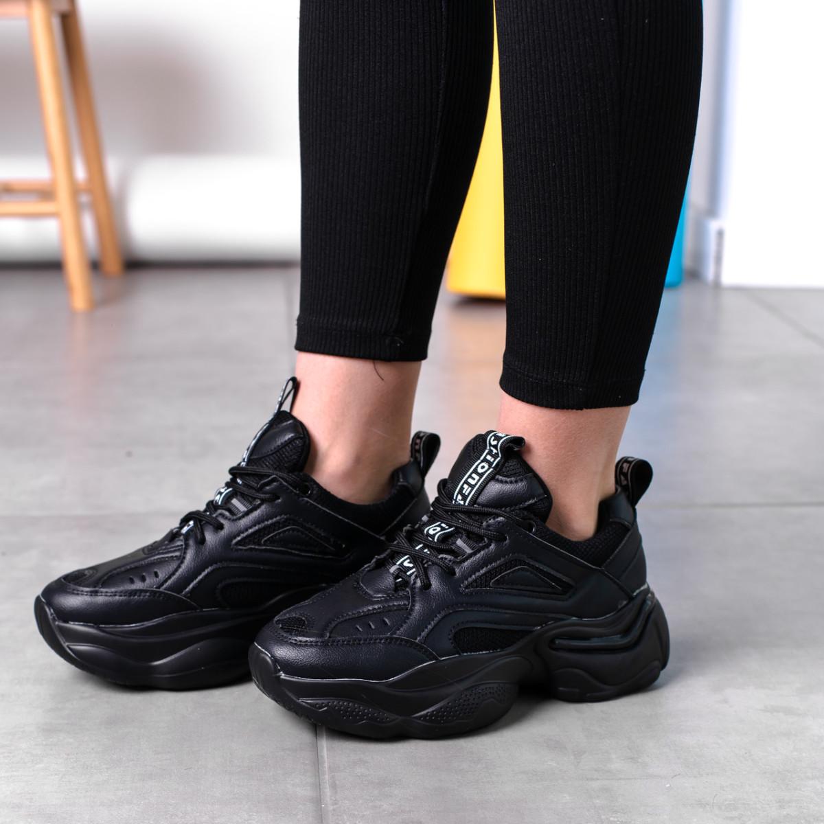 Кросівки жіночі Fashion р. 39 24,5 см Чорний (3495)