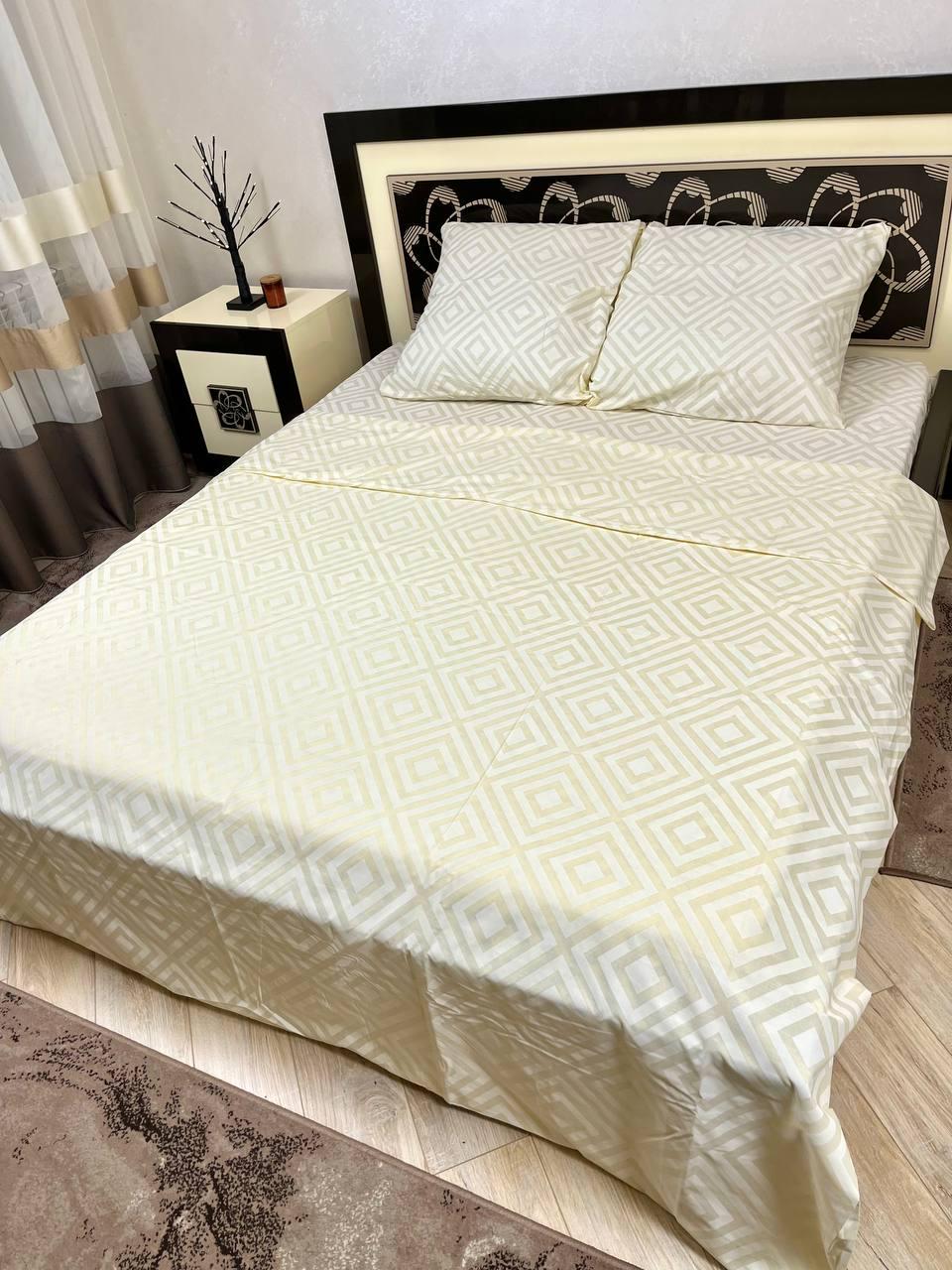 Комплект постельного белья двуспальный наволочки 70x70 см (DR-94)