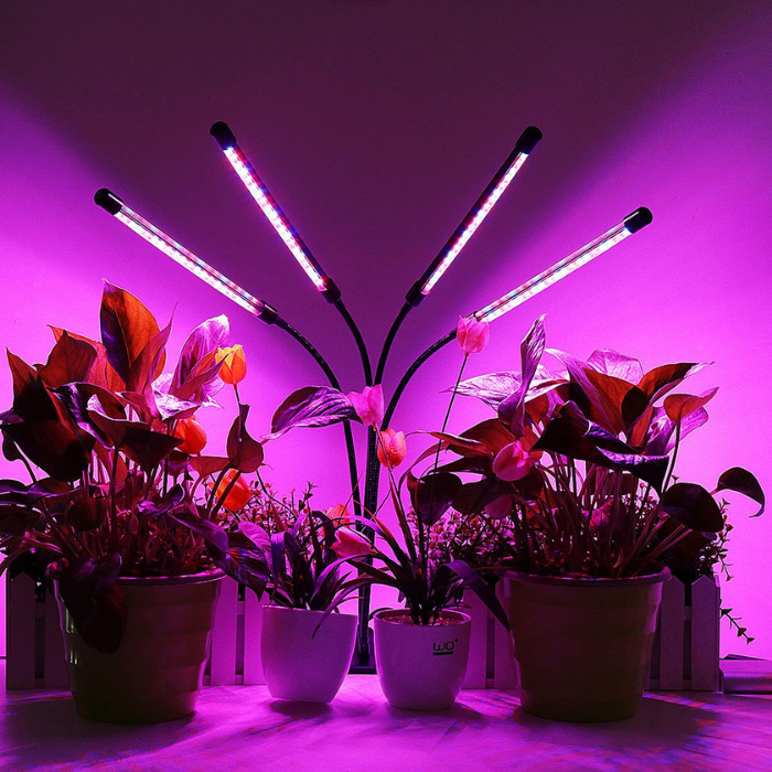 Фитолампа для растений Led Plant Grow Light ультрафиолетовая светодиодная гибкая для рассады - фото 11