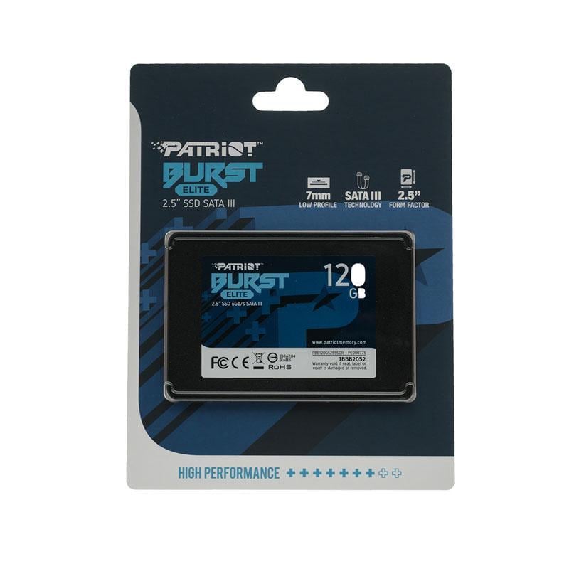 SSD-диск Patriot Burst Elite 2,5" 120 Gb (218135) - фото 1