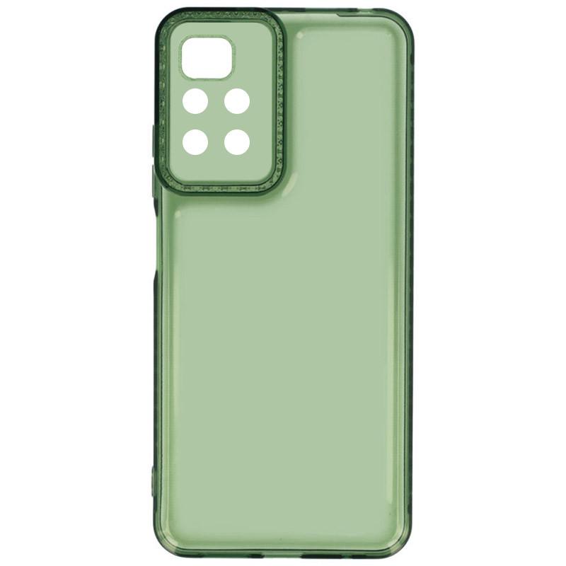 Противоударный чехол TPU Starfall Clear для Xiaomi Redmi 10 Зеленый