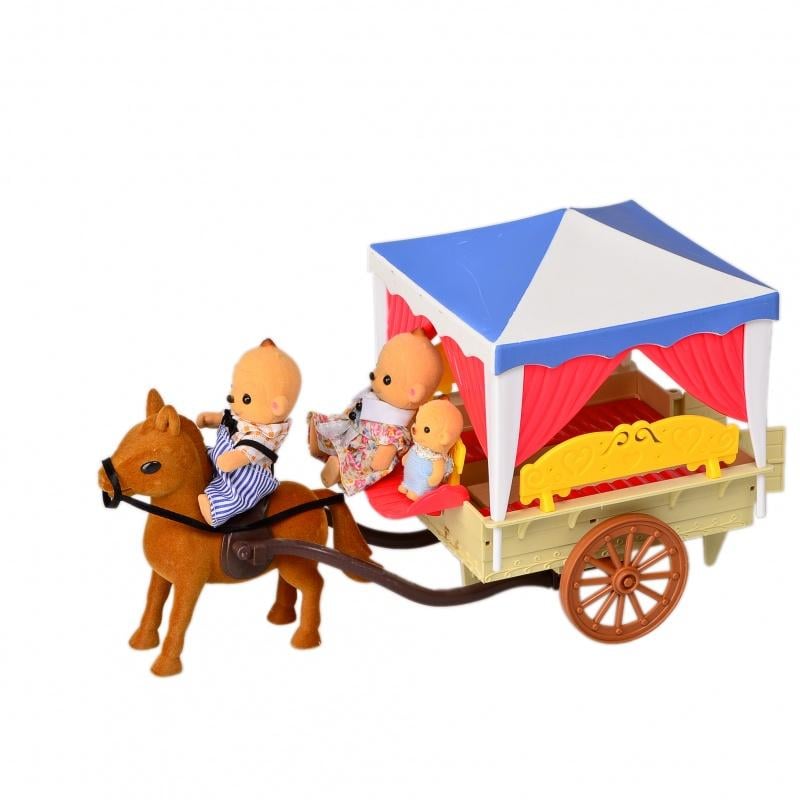 Игровой набор Домик лесной с мебелью и фигурками (IF257)