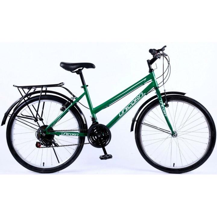 Велосипед Unicorn Traveller 24" 2021 Зеленый (V-79615)