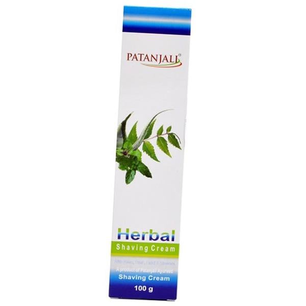 Крем для бритья Patanjali Herbal Shavin Cream травяной 100 г (43635044)