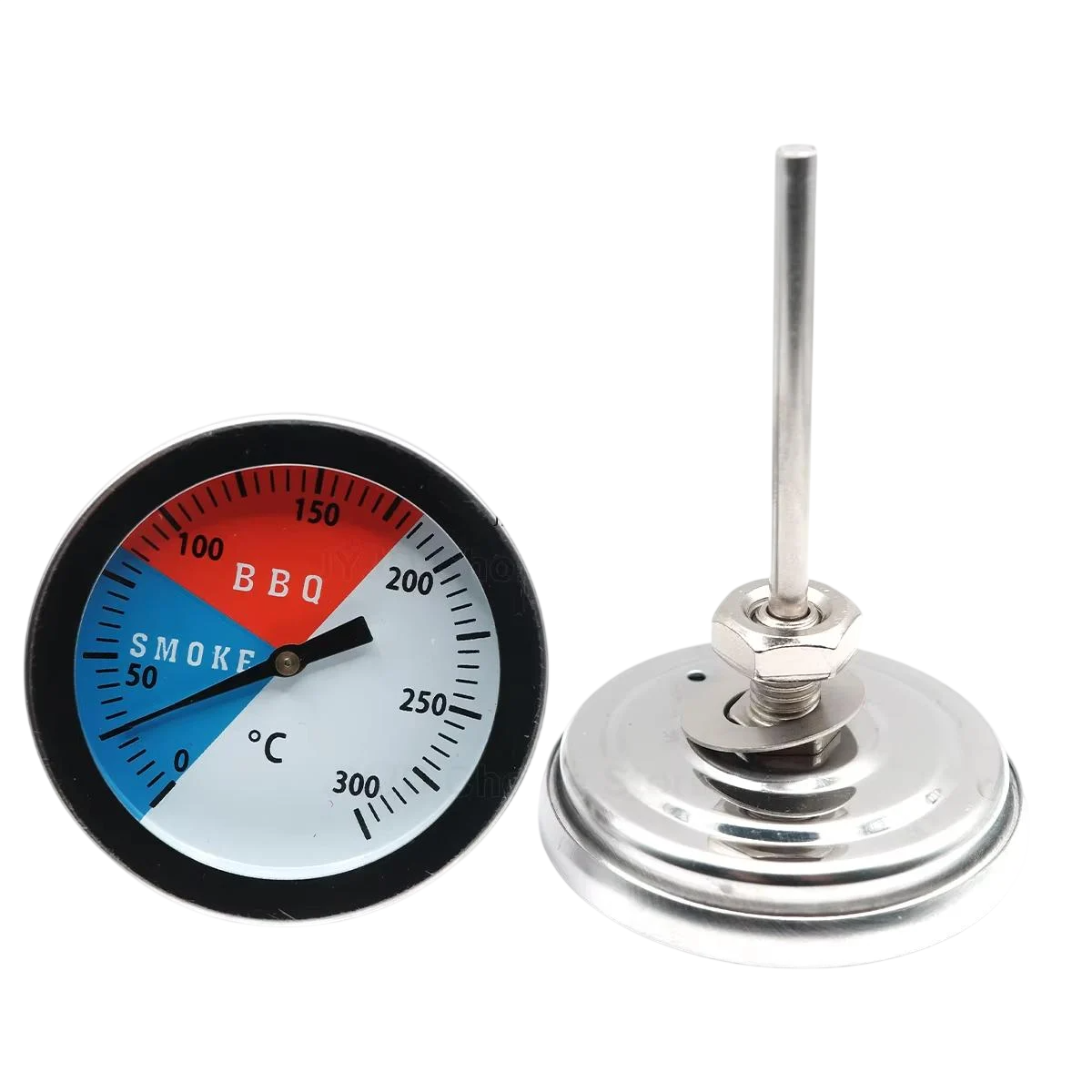 Термометр BBQ для гриля барбекю коптильный из нержавеющей стали 300 °С (31372793)