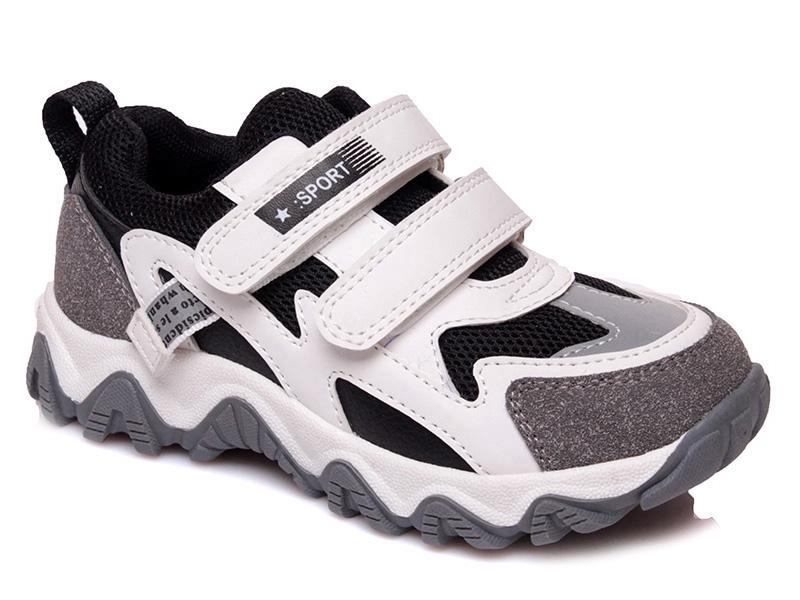 Кроссовки для мальчика 53686W Weestep p. 27-32 Белый/Серый