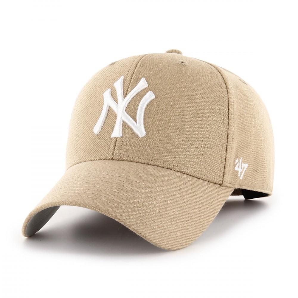 Кепка 47 Brand MLB NEW YORK YANKEES Бежевый (OSFM B-MVP17WBV-KHB) Кепка 47 Brand MLB NEW YORK YANKEES Бежевый (OSFM B-MVP17WBV-KHB)