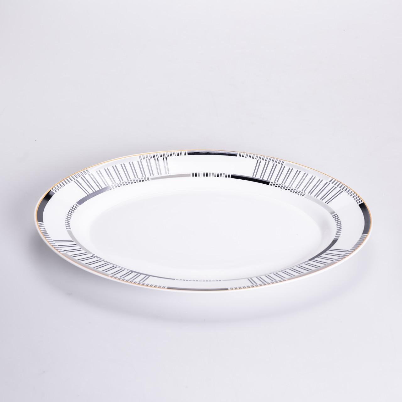 Столовый сервиз из фарфора Geometry на 6 персон 32 предметов (HP-HK-6) - фото 8 Столовый сервиз из фарфора Geometry на 6 персон 32 предметов (HP-HK-6) - фото 8