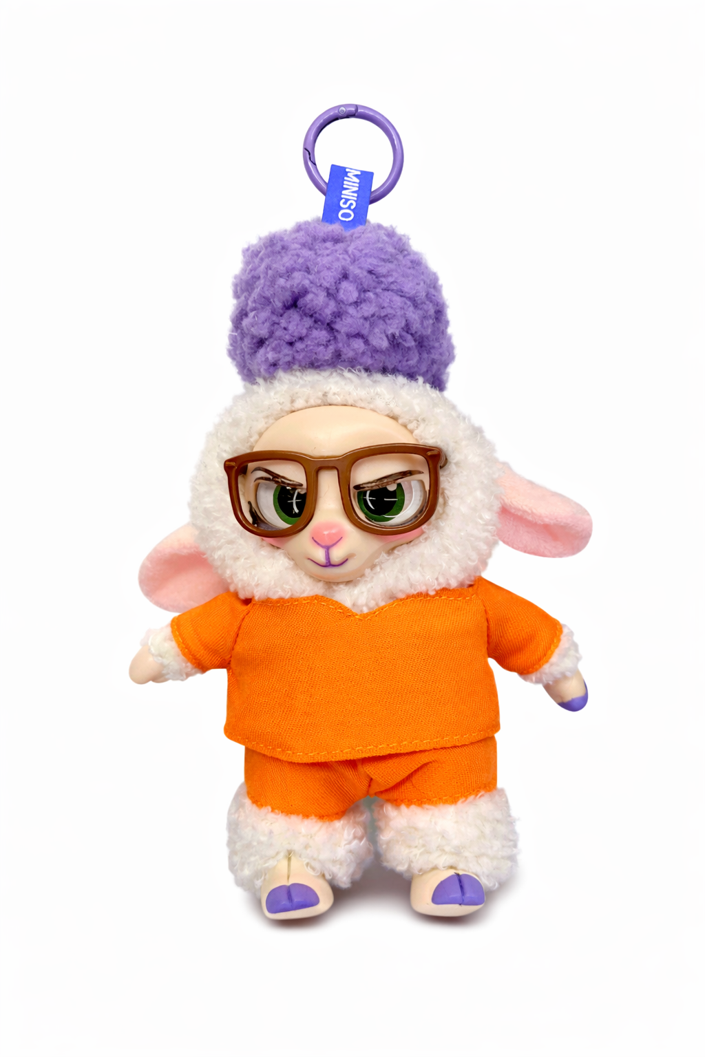 Мягкая игрушка-брелок Miniso Disney Zootopia Беллвезер 20 см Мягкая игрушка-брелок Miniso Disney Zootopia Беллвезер 20 см