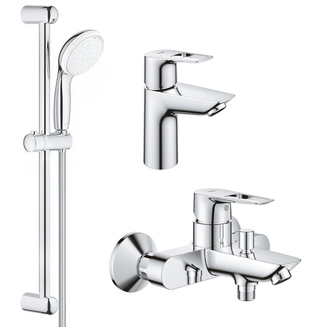 Набор смесителей для ванны Grohe BauLoop UA123214S0 Хром (148478)