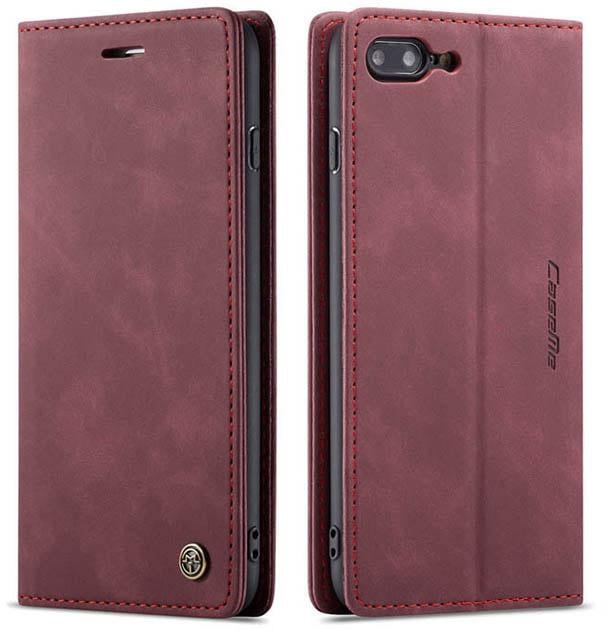 Чехол книжка с магнитом iPhone 6 Plus CaseMe Wine (30698-42)