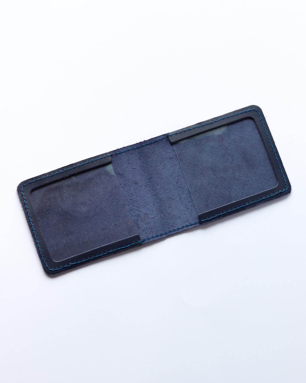 Обкладинка для посвідчення Укрзалізниця Синій/Золотий (2050742723) - фото 2