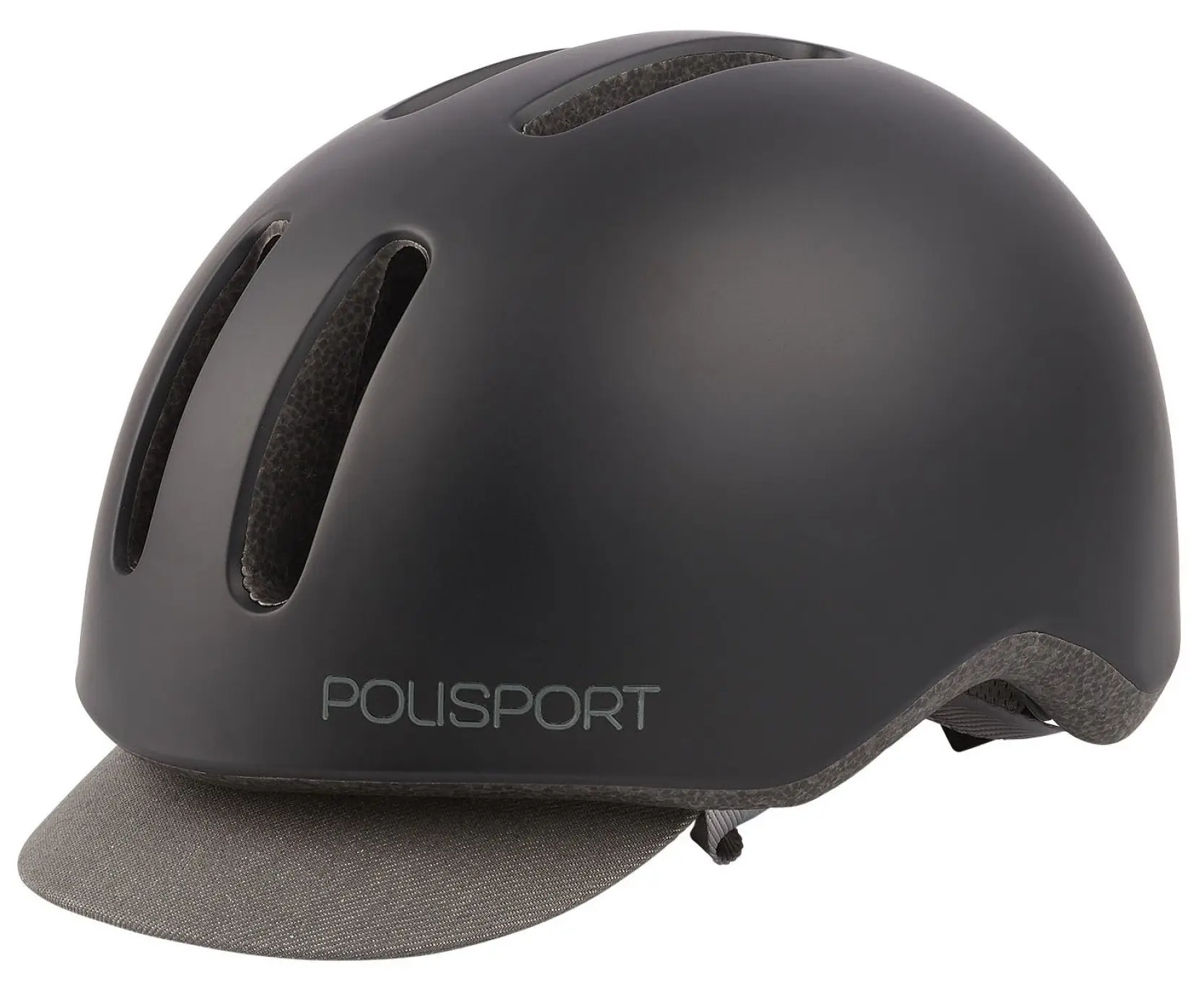 Шлем POLISPORT Commuter In-Mold M 54-58 см Черный (8740700002) - фото 1