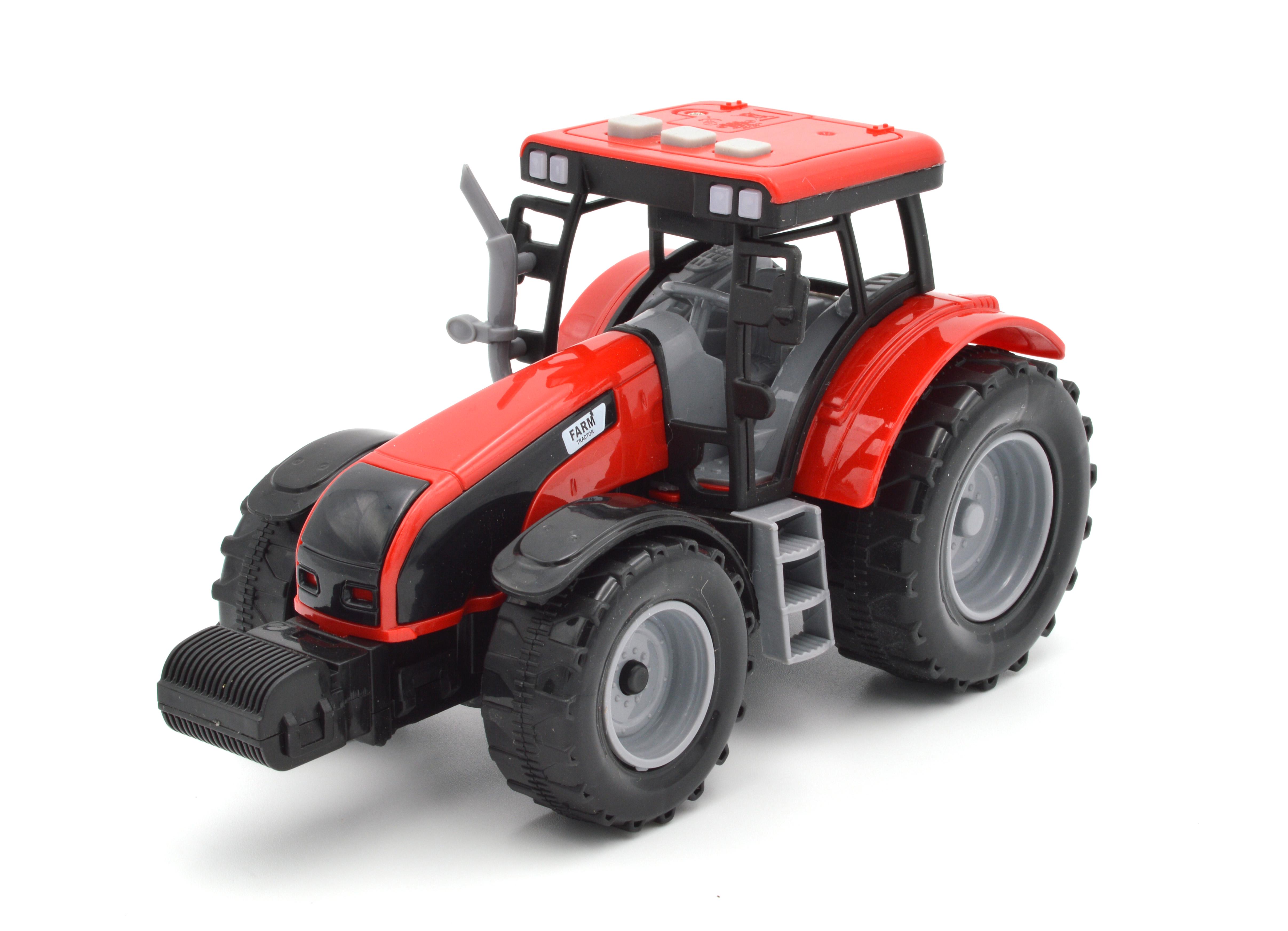Машина трактор 550-45J Красный
