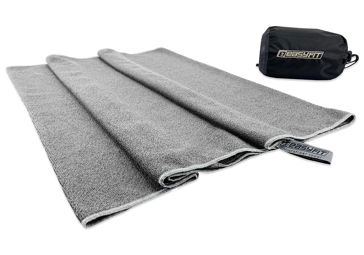 Полотенце из микрофибры EasyFit SilverWing 140х60 см в сумочке (EF-8502-3) - фото 4 Полотенце из микрофибры EasyFit SilverWing 140х60 см в сумочке (EF-8502-3) - фото 4