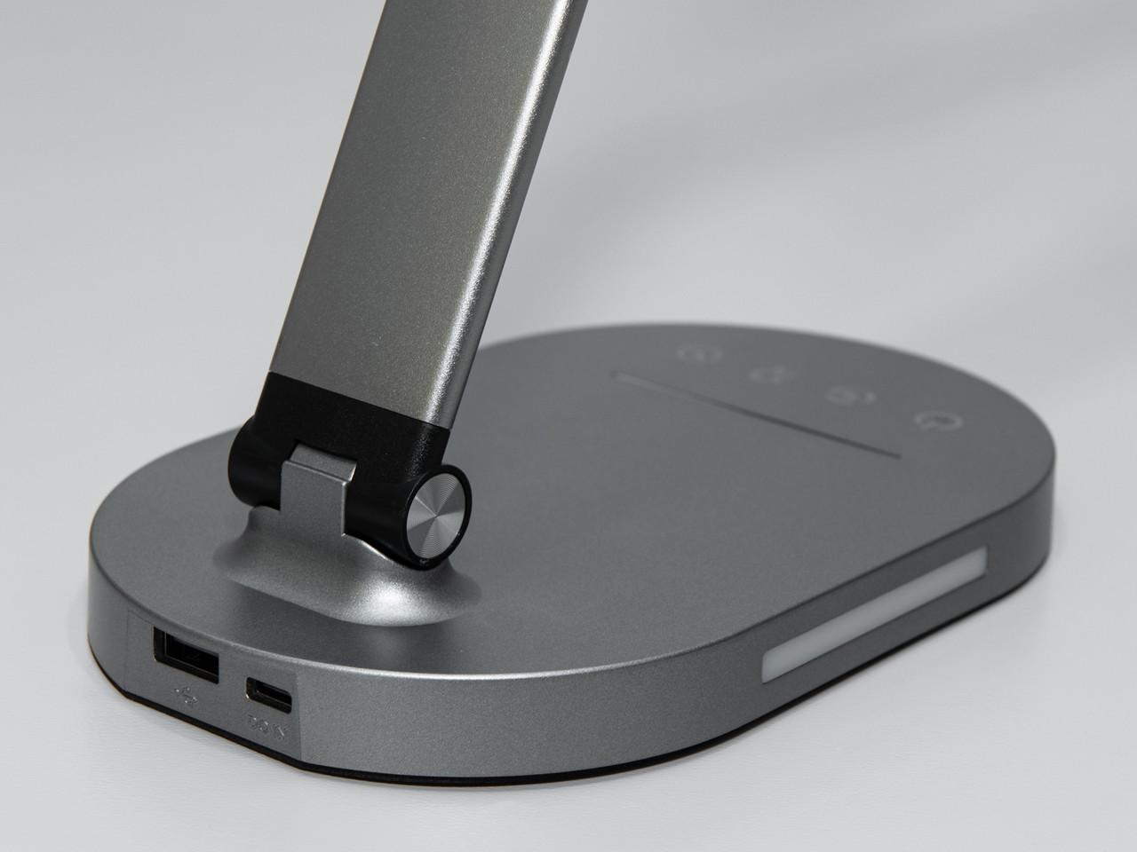 Настільна лампа світлодіодна 6W 5503GR-LS Сірий (2140355300) - фото 4 Настільна лампа світлодіодна 6W 5503GR-LS Сірий (2140355300) - фото 4