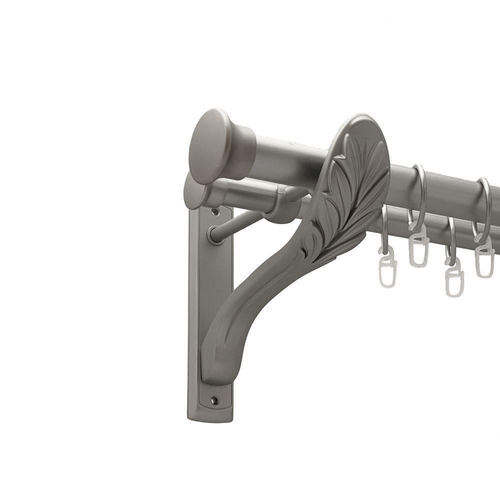 Карниз трубчатый Orvit Дуо двухрядный ретро 25/19 мм 200 см Сатин (000-8803)