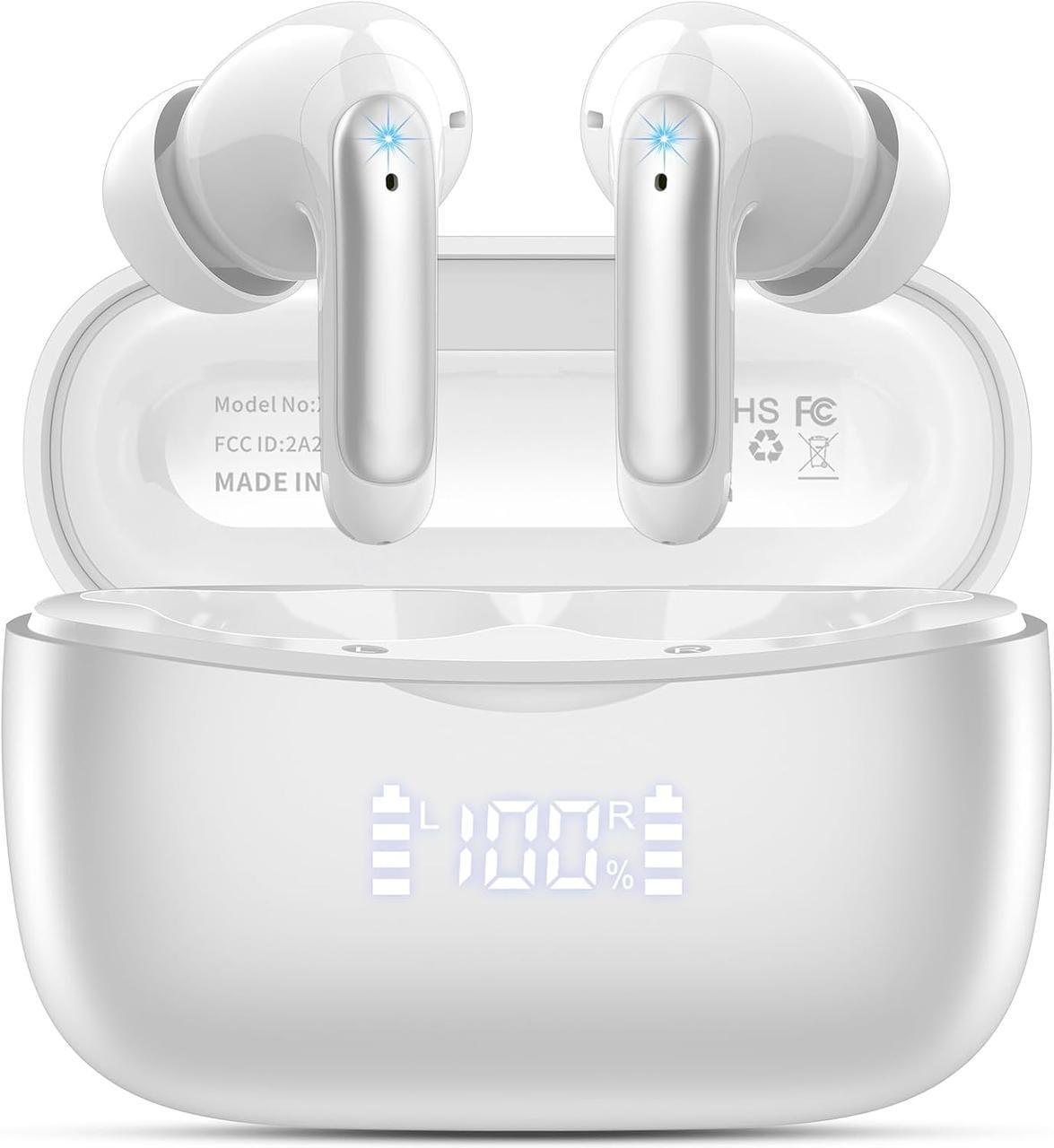 Наушники беспроводные Xinwld A97 Pro Bluetooth 5.3 с глубокими басами и 4 микрофонами IP7 (2589747142)