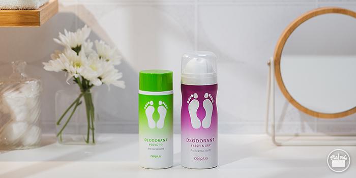 Дезодорант-пудра для ног Deliplus Antitranspirante 75 г (27208611) - фото 2 Дезодорант-пудра для ног Deliplus Antitranspirante 75 г (27208611) - фото 2