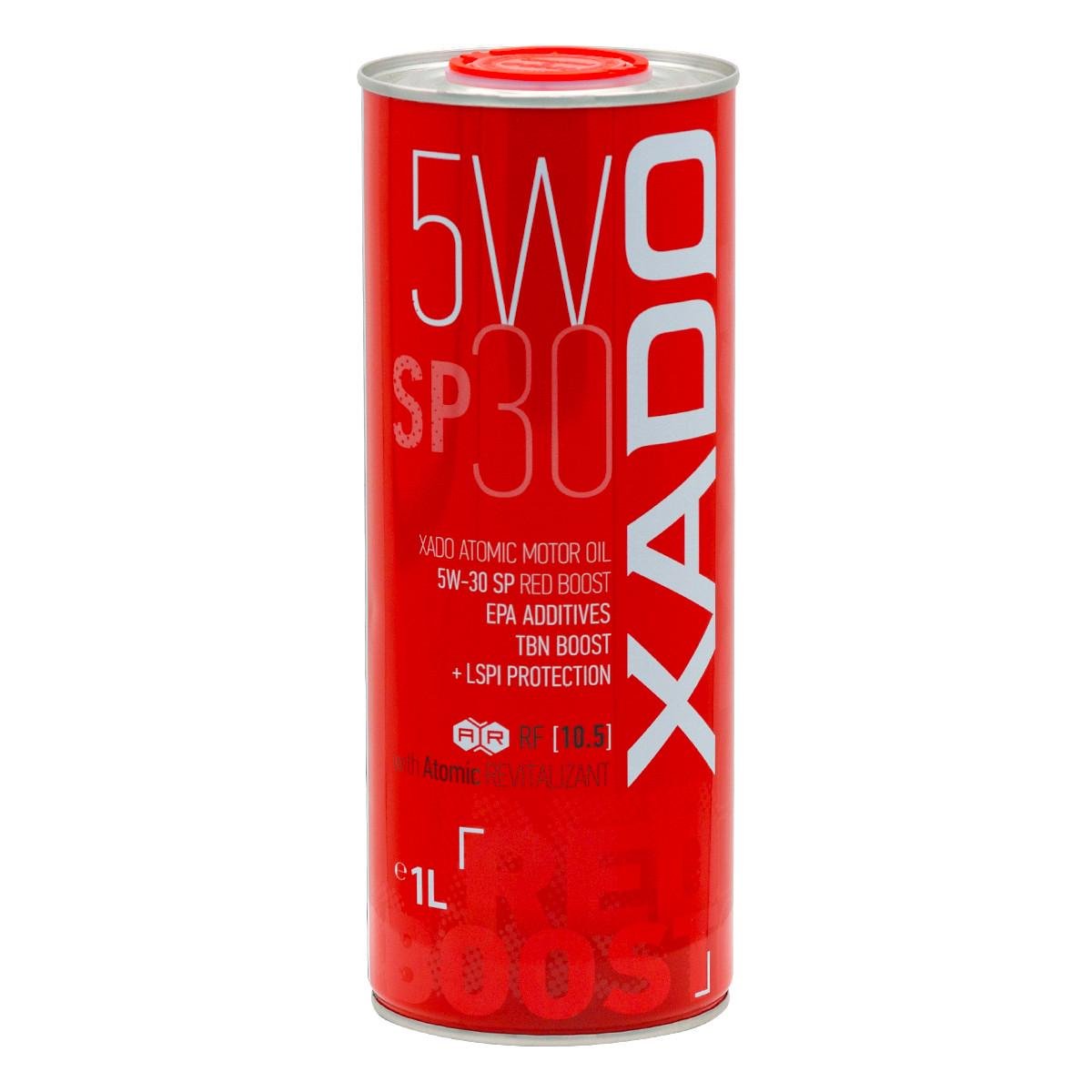 Моторна олива XADO Atomic Oil 5W-30 SP Red boost синтетична 1 л