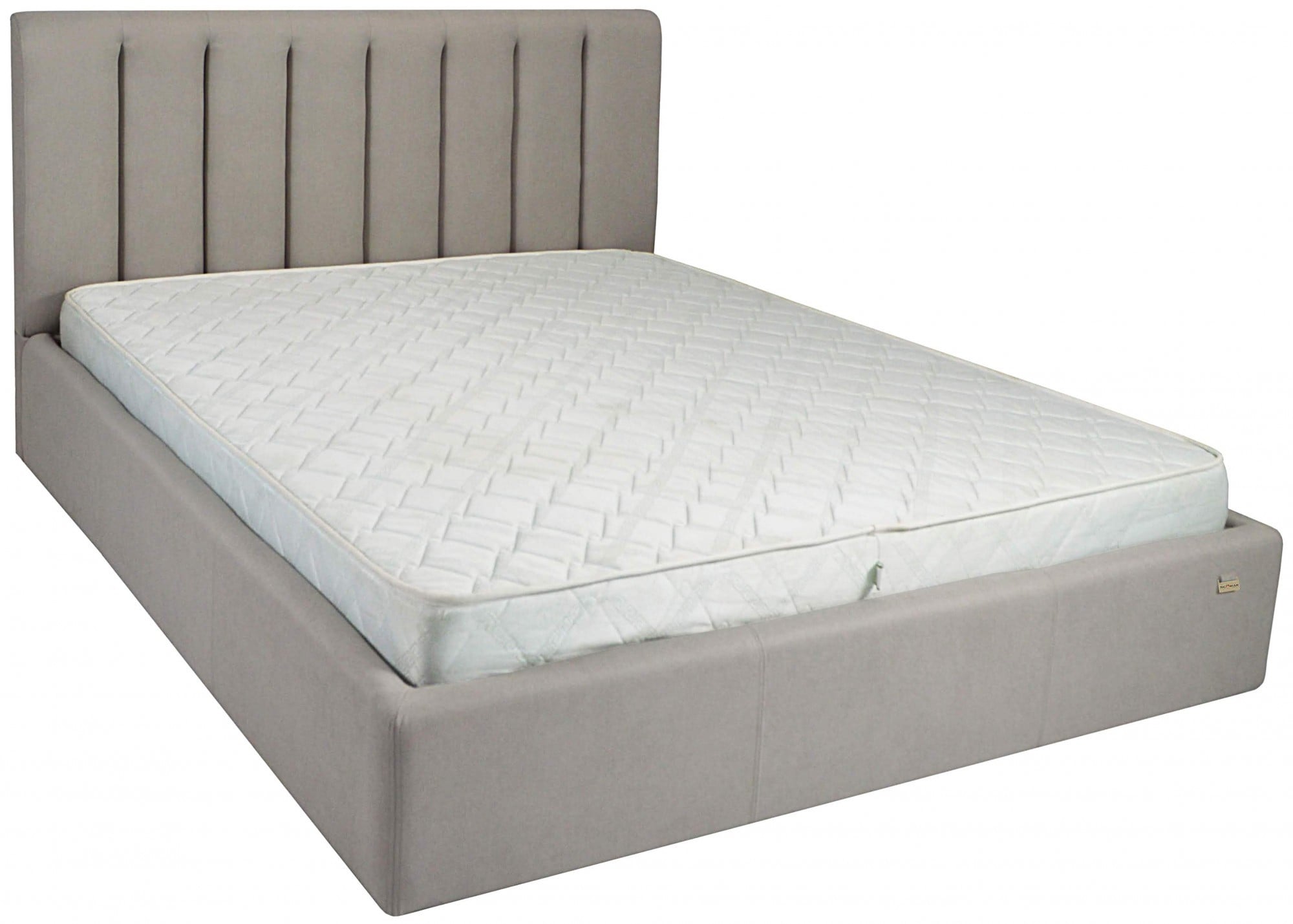 Кровать Sanam Standart Fibril 06 140х190 см Серый