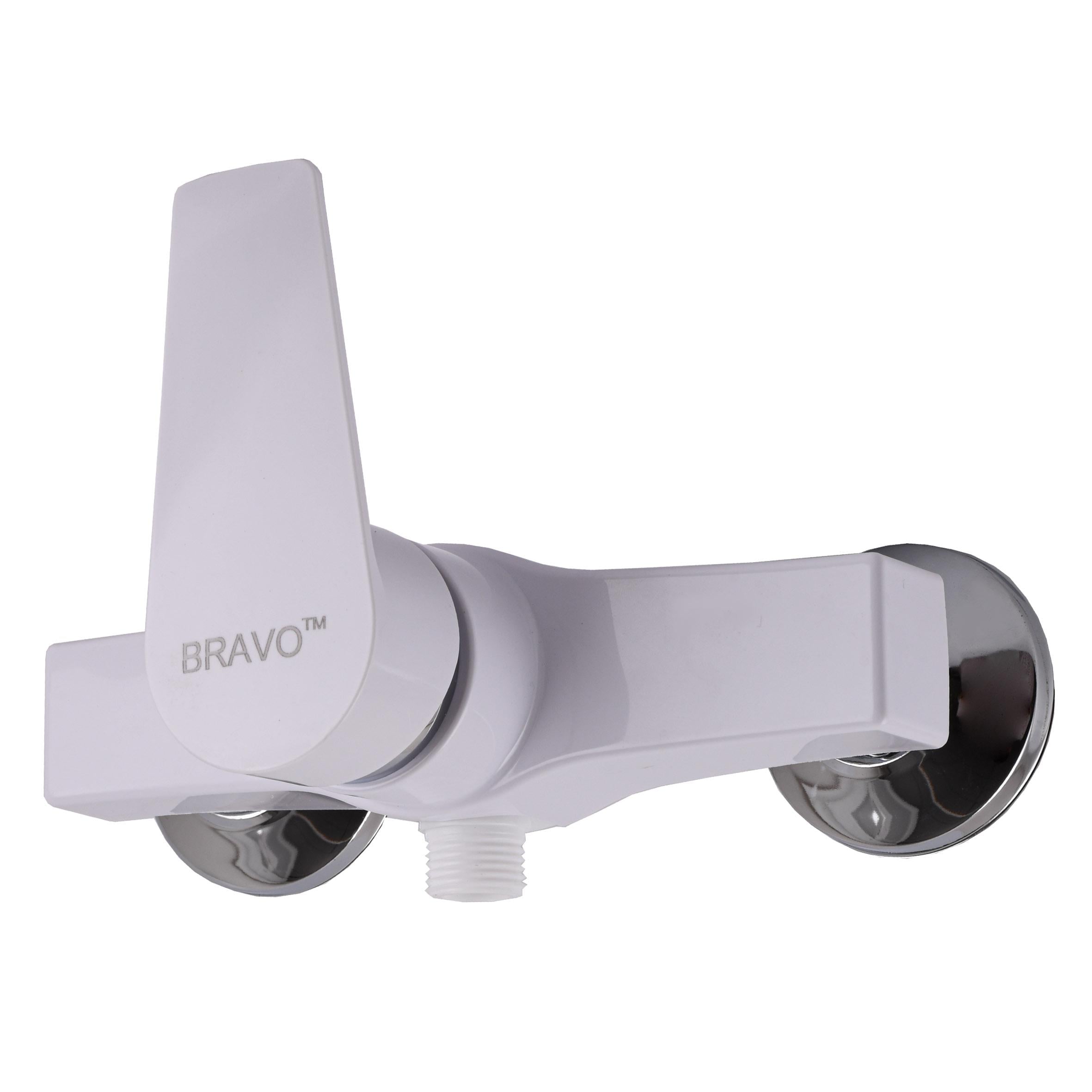 Смеситель для душа Bravo BR-00-105 термостойкий ABS-пластик Белый (000031860)