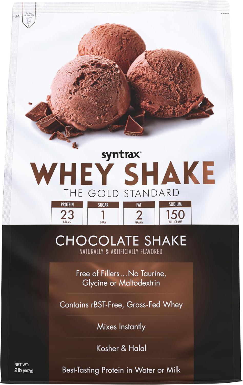 Протеїн Syntrax Whey Shake Chocolate Shake 908 г