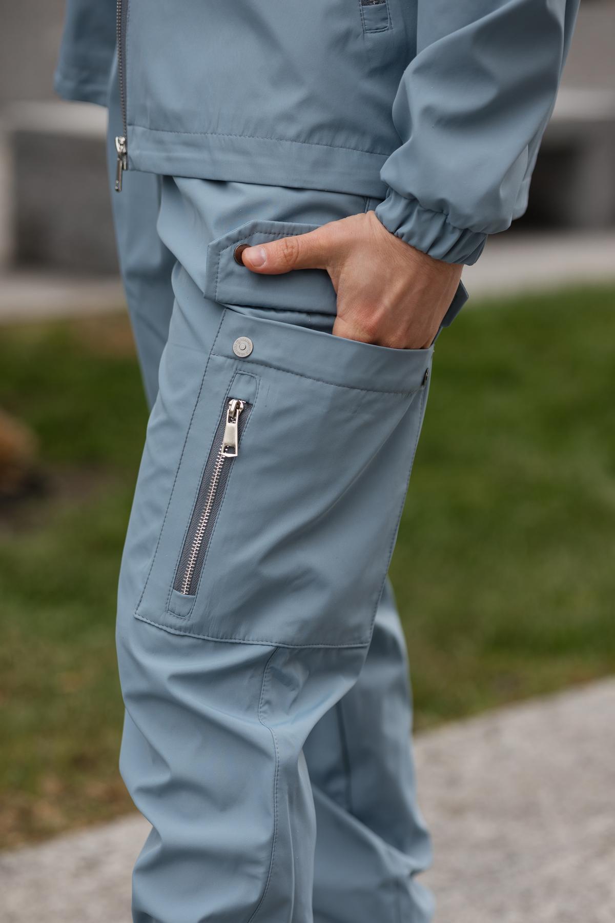 Костюм чоловічий Viter плащівка XXXL Блакитний (1618227087/3/6) - фото 2