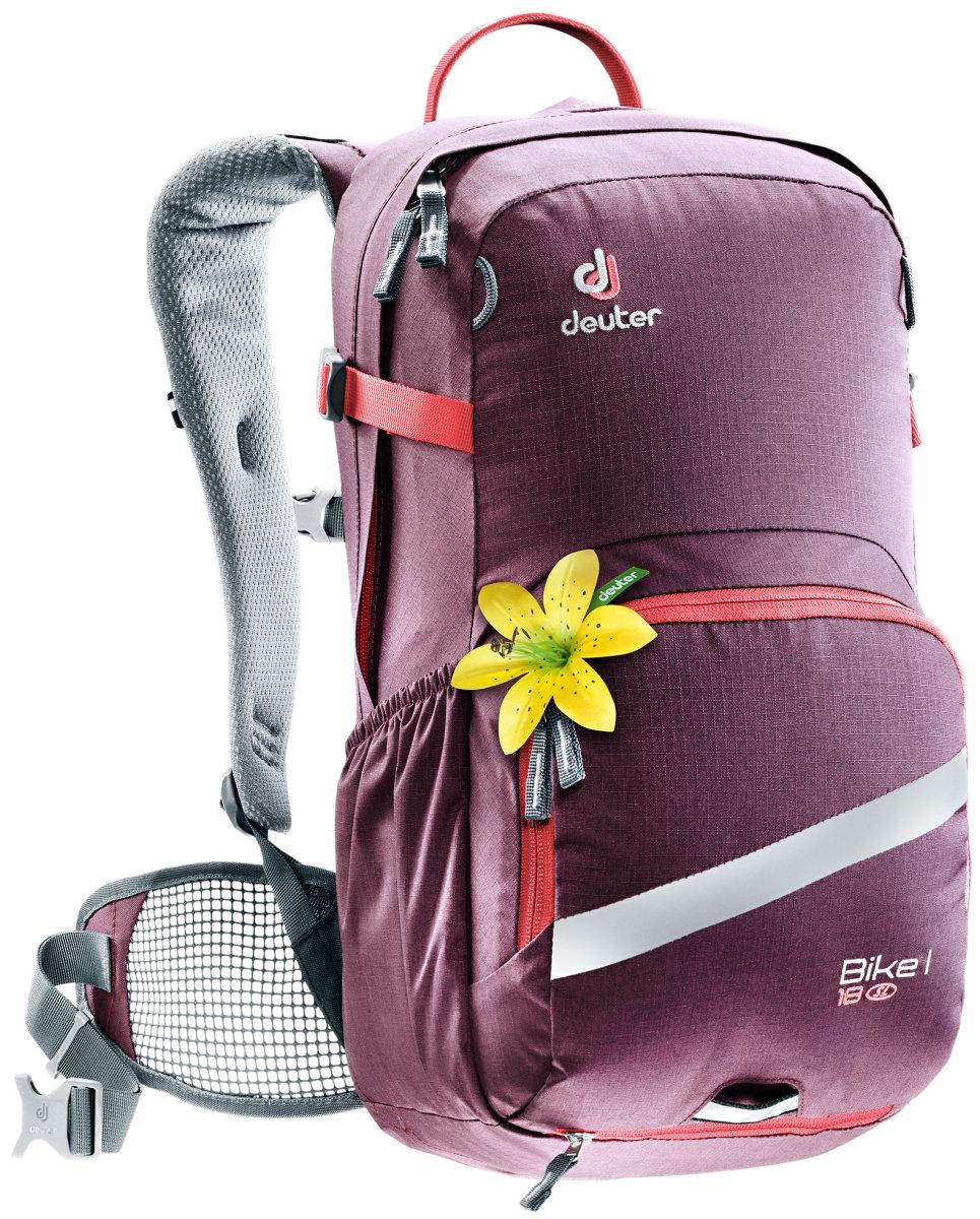 Рюкзак Deuter Bike I 18 SL Aubergine-Coral (1052-3203217 5554)