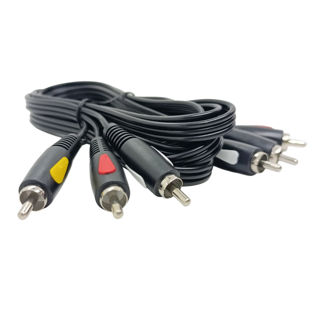Кабель Cabletech Eco-line 3RCA-3RCA Cable Audio-Video 1 м Black (KPO4002-1.0)