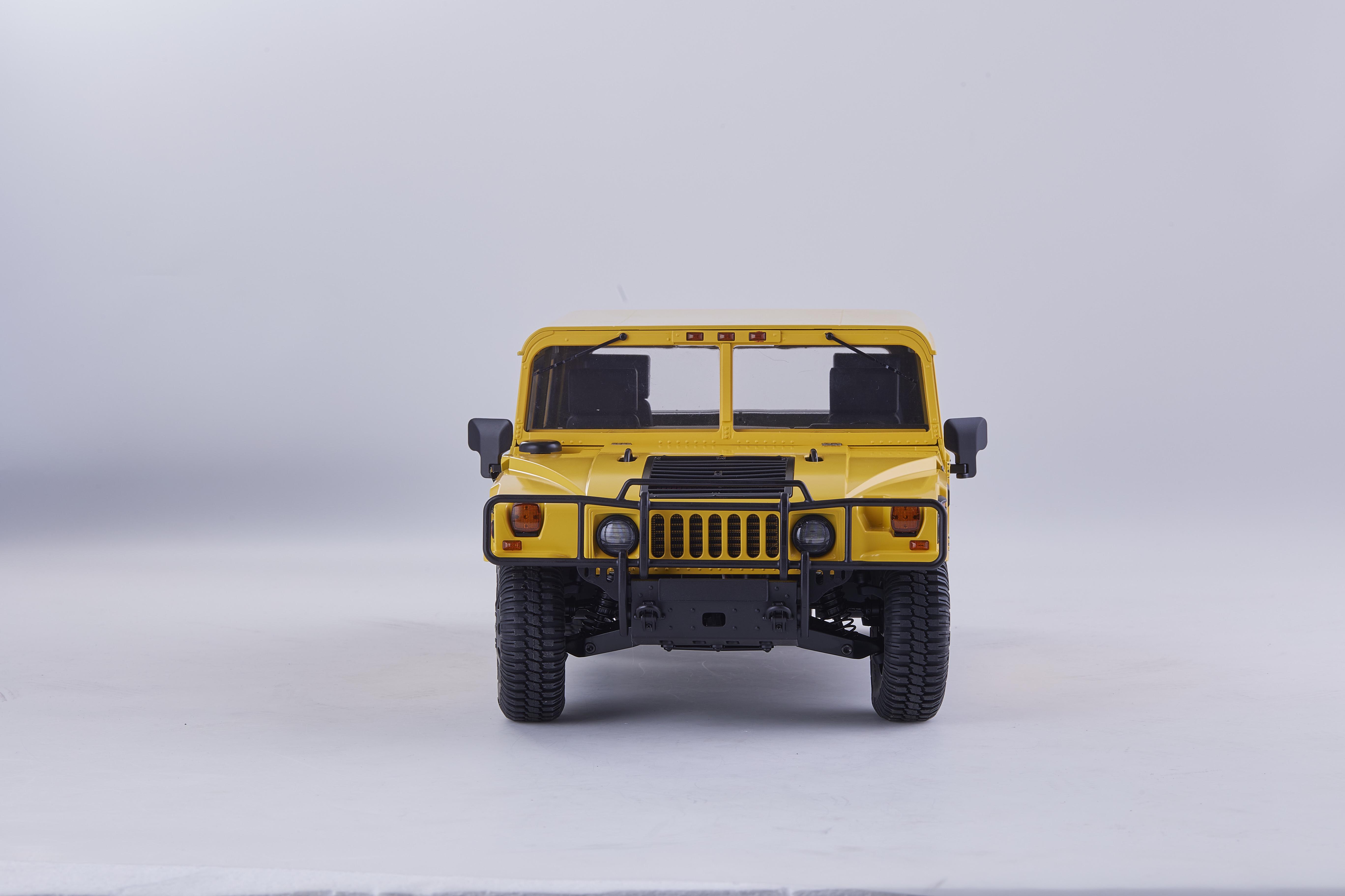 Машинка на радиоуправлении FMS 1:12 HUMMER RS Yellow - фото 17 Машинка на радиоуправлении FMS 1:12 HUMMER RS Yellow - фото 17