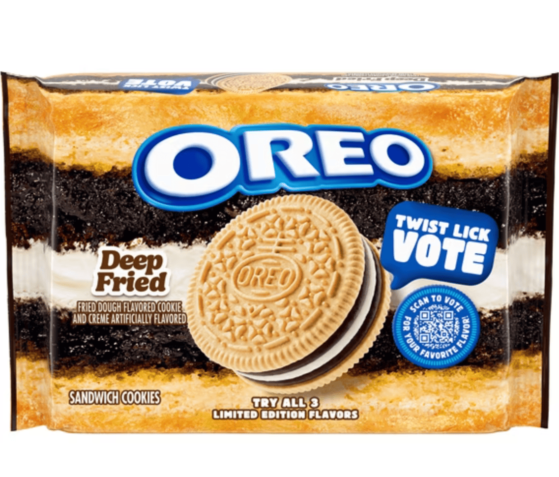 Печиво OREO Deep Fried Limited Edition Sandwich Cookies 324 г (3194438573)